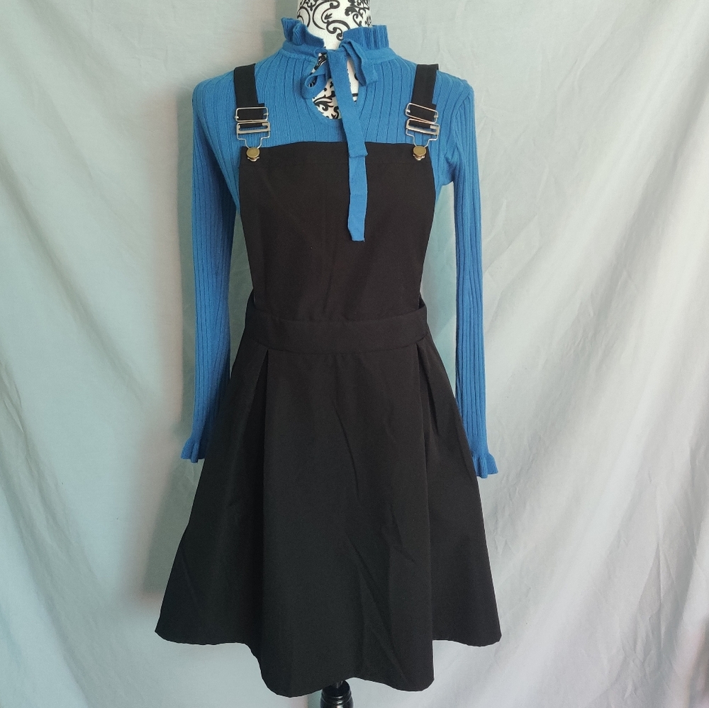 Lovely blue frill sweater